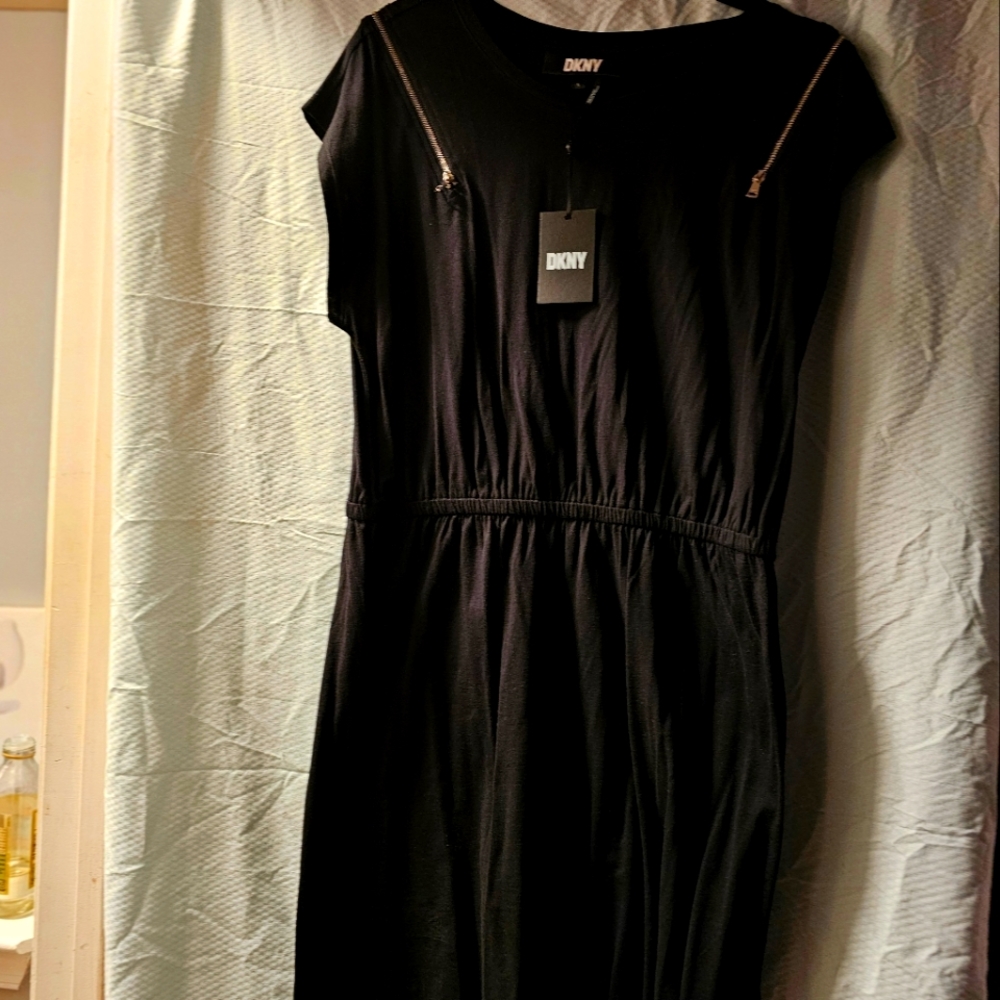 Large Black DKNY mini dress
